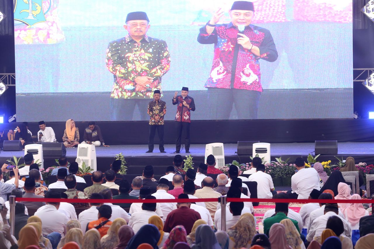 Silaturahmi dan doa bersama di Balai Kota