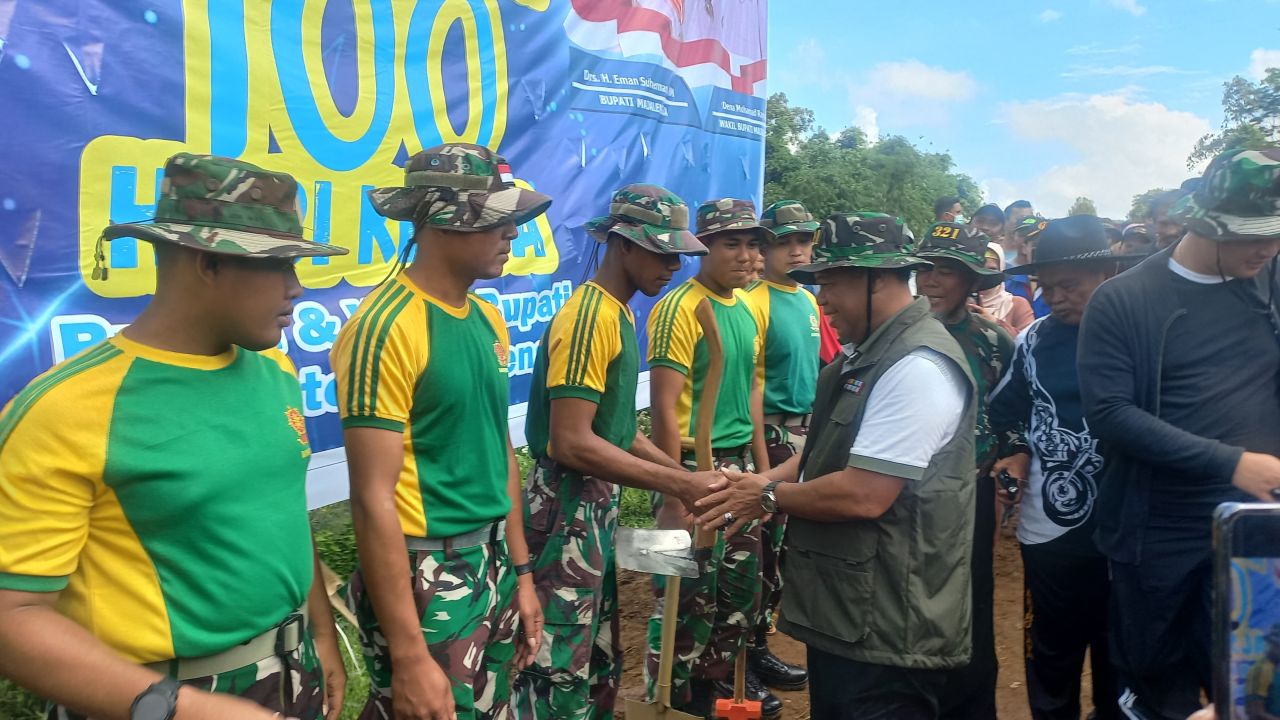 Launching NGABRET di Desa Kareo Kecamatan Banjaran