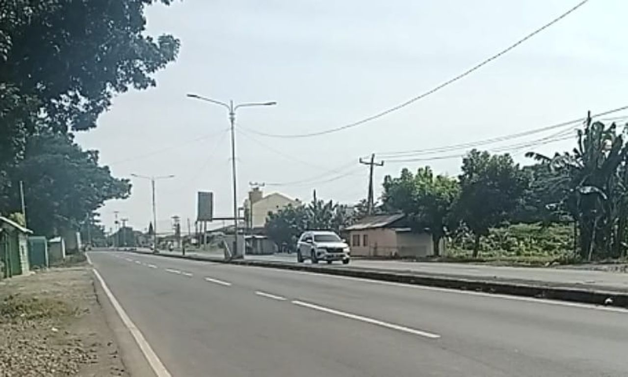 H -1 Idulfitri Jalur Pantura Pemalang Terpantau Lengang