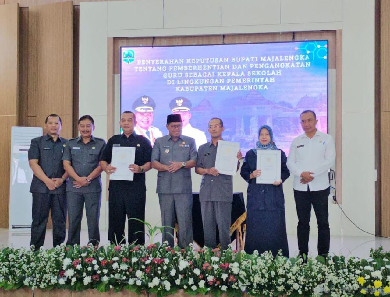Pelatihan kepala sekolah di lingkungan Dispendik Kabupaten Majalengka