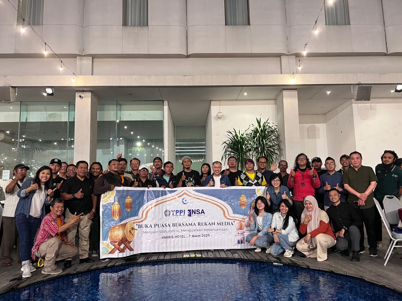 Silaturahmi YPPI dan NSA bersama media