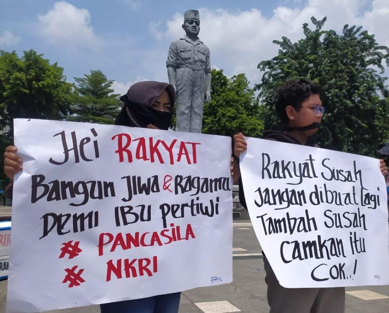 Selamatkan NKRI, Front Arek Suroboyo Serukan Penegakan Hukum Tegas