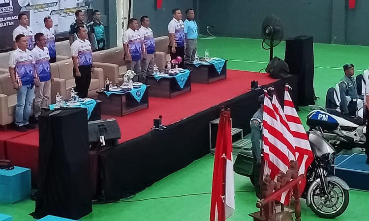 Meriahkan HUT Lanal Tegal dan Hari Jadi Kota Tegal, Danlanal Gelar Kejuaraan Karate