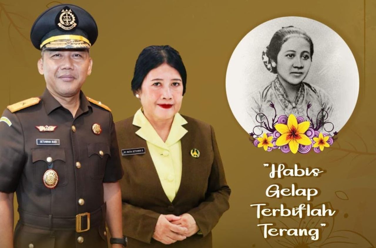 Plt Kajati Jatim Ucapkan Selamat Hari Kartini: Habis Gelap, Terbitlah Terang