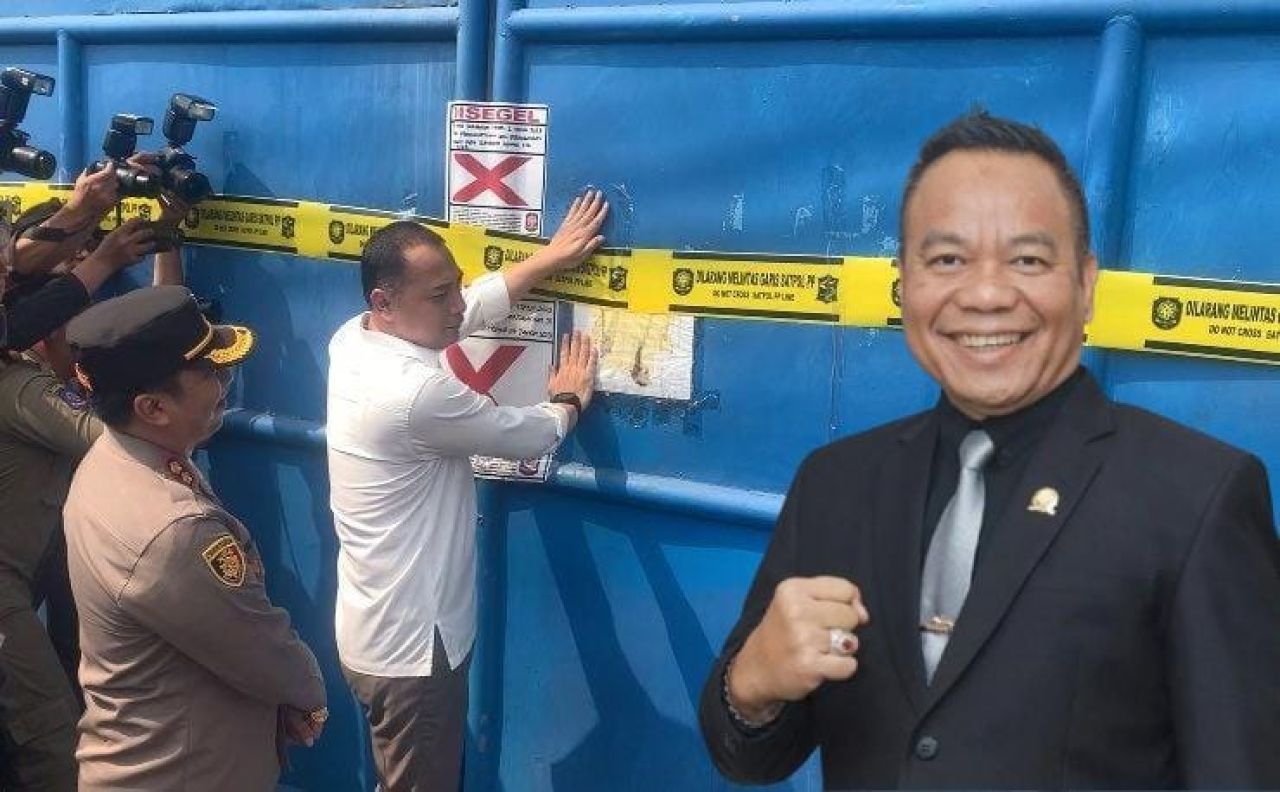 Walikota Eri segel gudang tak berizin