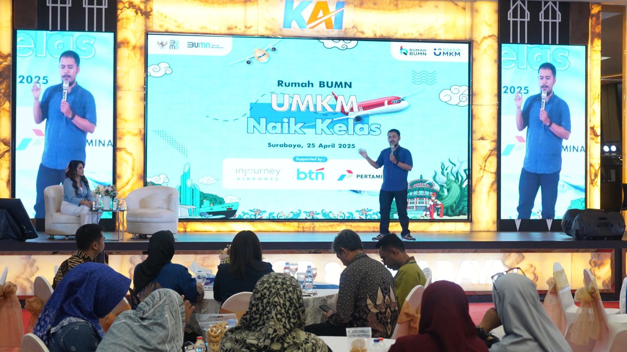 Dukung UMKM Naik Kelas, KAI Daop 8 Komitmen Jadi Penguat Ekonomi Nasional