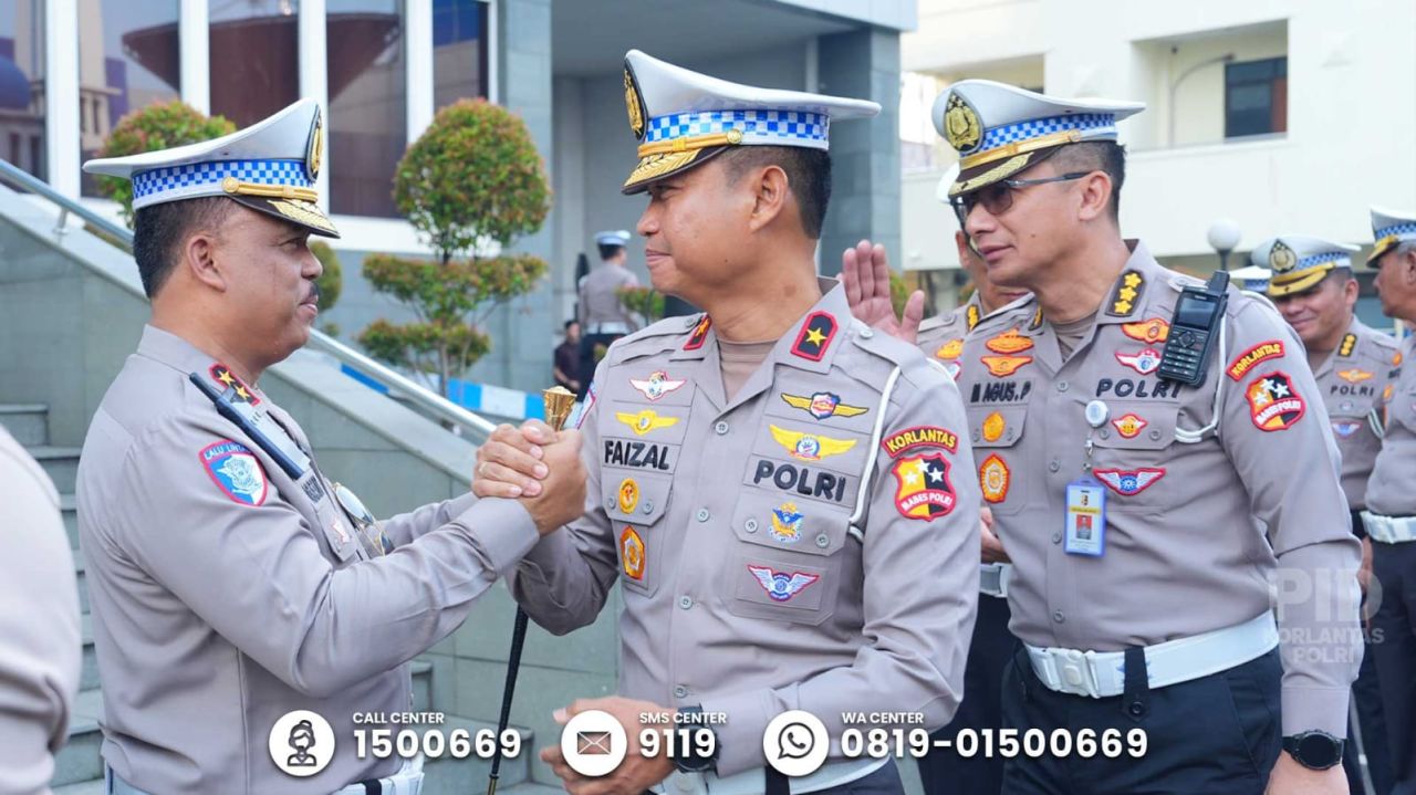 Perkuat Solidaritas Korlantas Polri Gelar Apel dan Halal Bihalal
