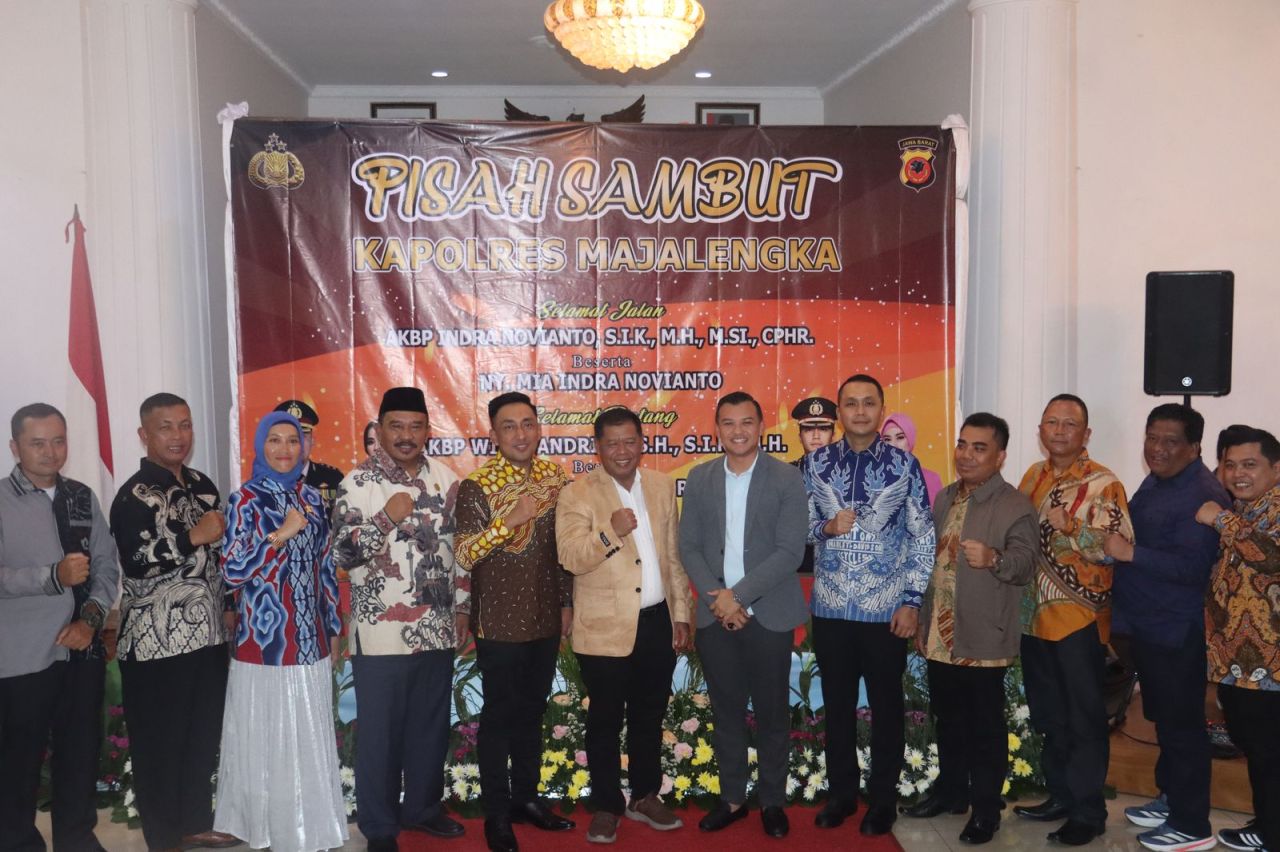 Pisah sambut Kapolres Majalengka