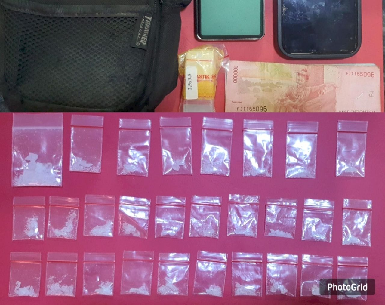 Dua Terduga Pengedar Sabu Kedung Mangu Surabaya Dibekuk Polisi