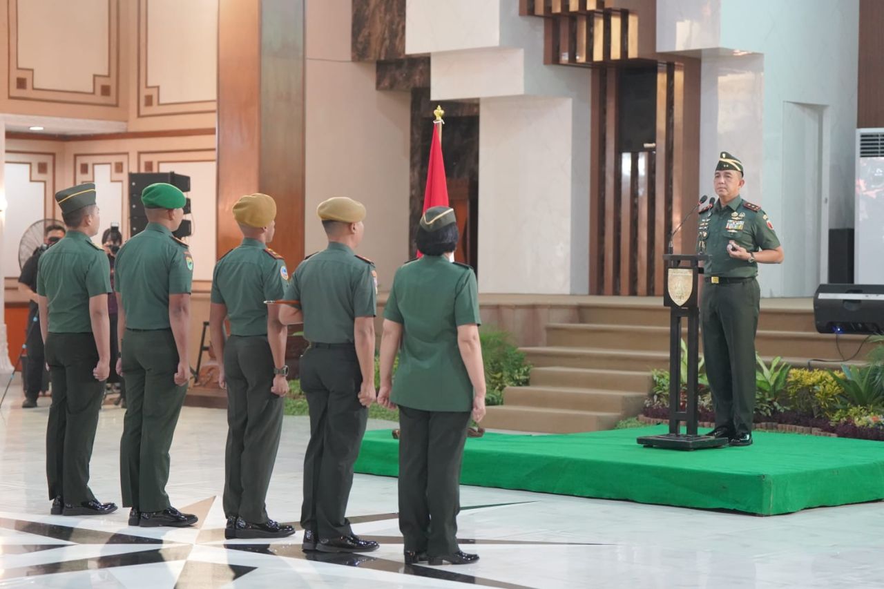 1.629 Prajurit Kodam Brawijaya Naik Pangkat, Pangdam: Ini Penghargaan atas Dedikasi