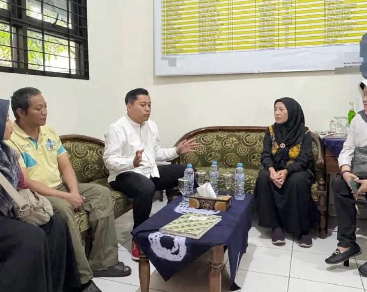 Abdul Ghoni saat sidak terkait perundungan siswa