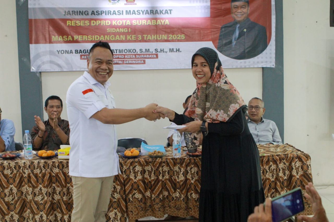 Reses Yona Bagus Widyatmoko di Sambikerep