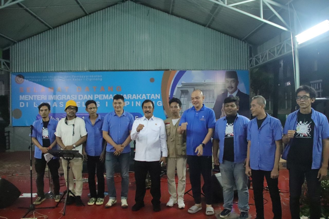 Latucip Band Tampil di Hadapan Menteri, Dapat Apresiasi sebagai Sarana Pembinaan