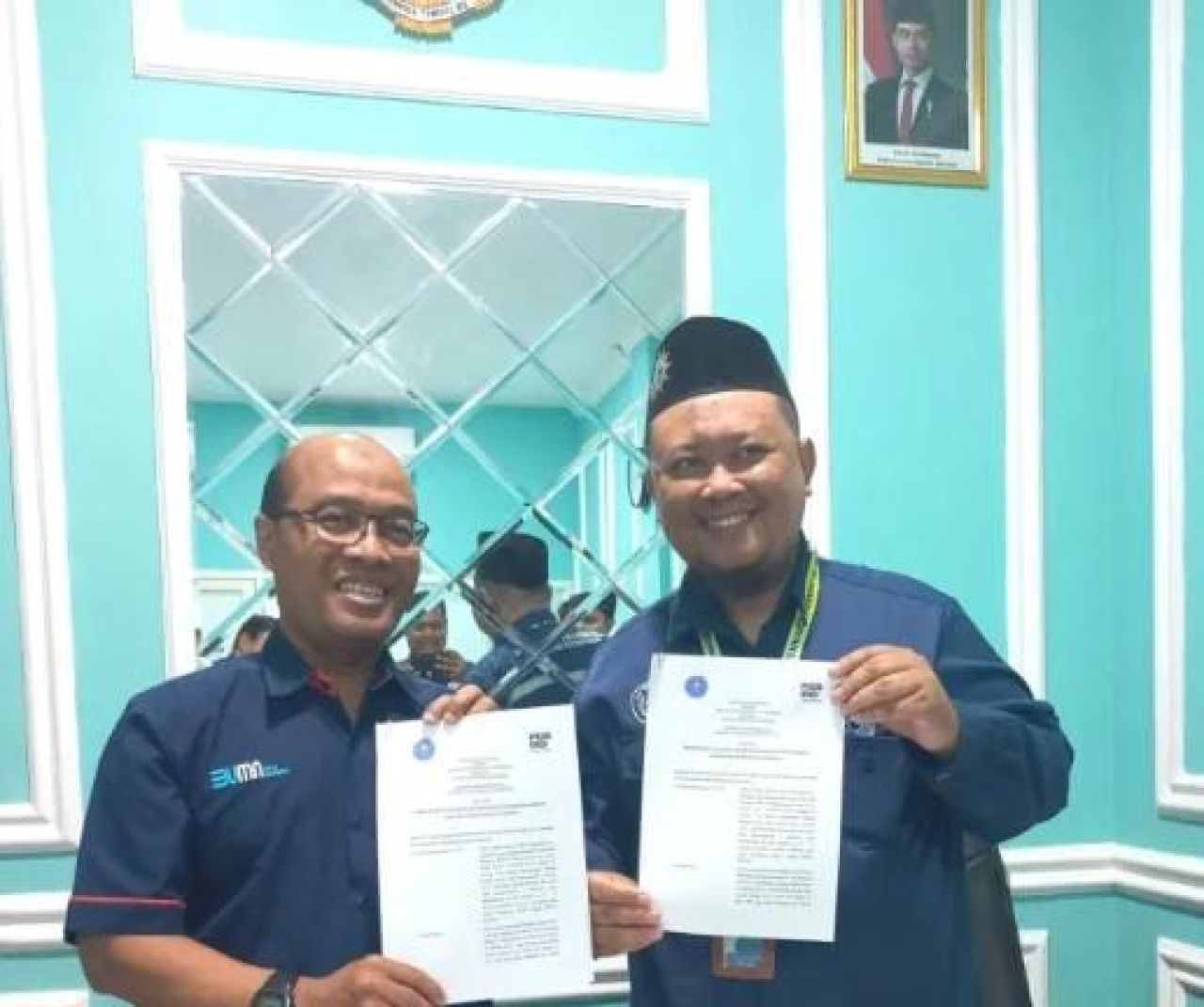 Kerja Sama dengan PT Pos Indonesia SMK Muhammadiyah 1 Surabaya Perkuat Pendidikan Vokasi