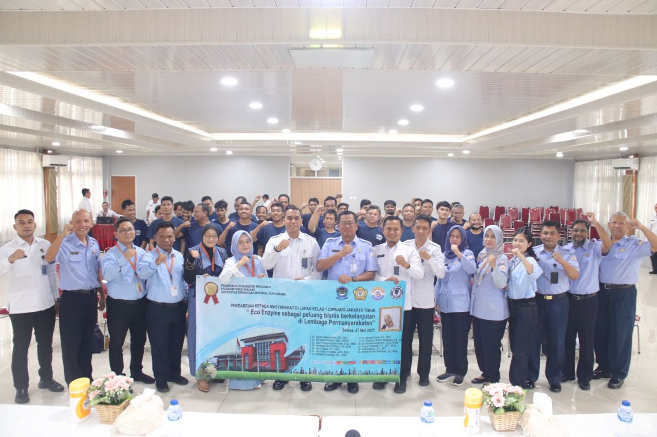 Warga Binaan Belajar Berwirausaha, Lapas Cipinang Hadirkan Akademisi sebagai Mentor