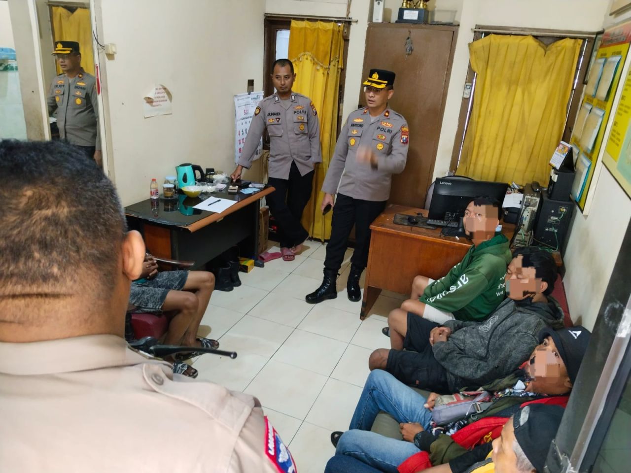 Operasi Pekat Tujuh Orang Terjaring