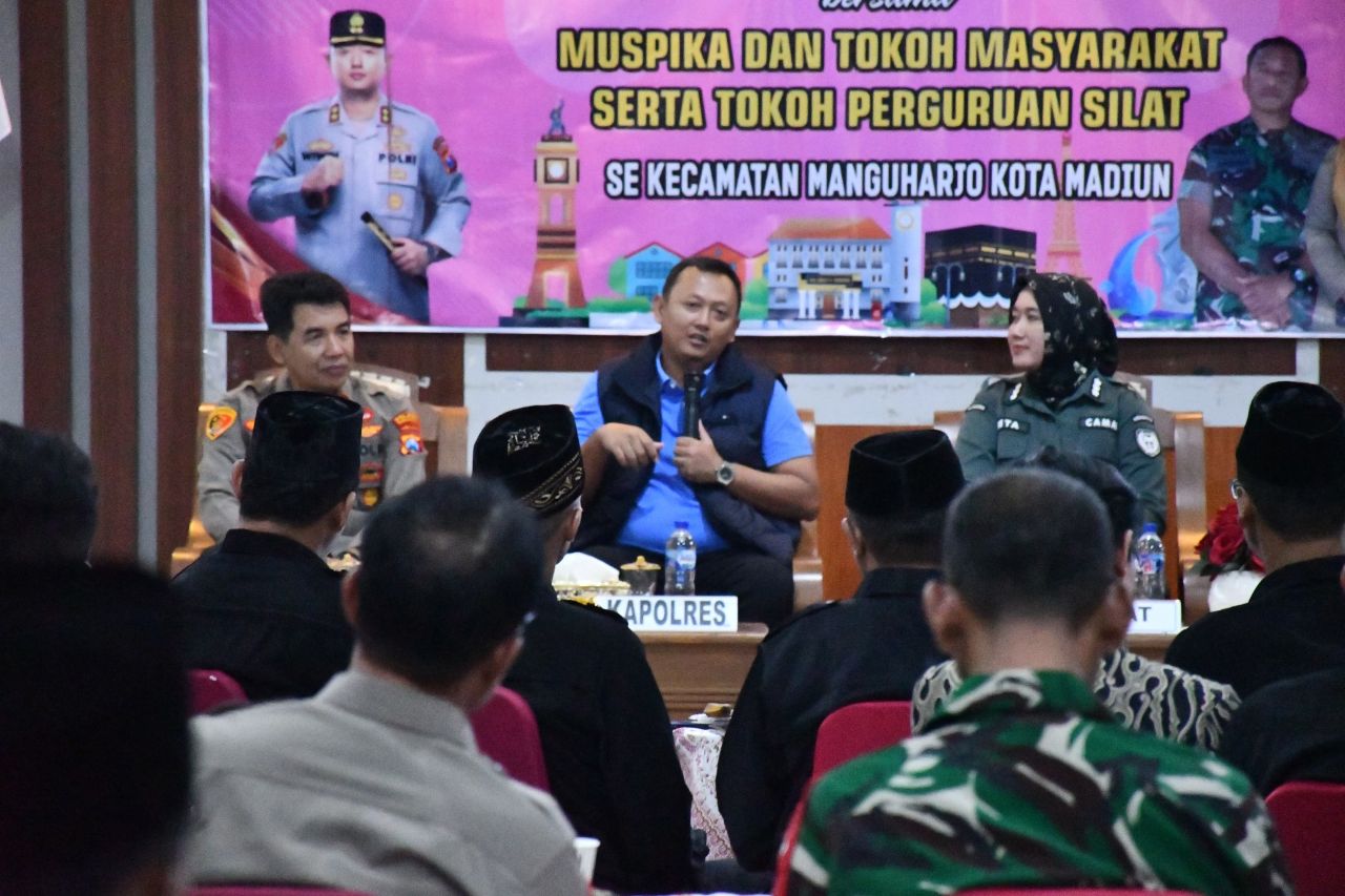 Songsong Suro Polisi Sinergi dengan Tokoh Pencak Silat Jaga Kamtibmas