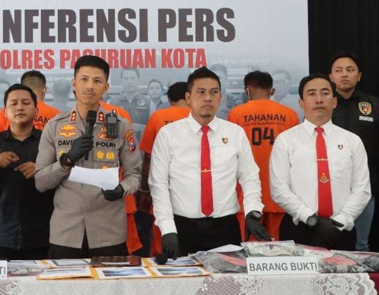 Jaga Iklim Investasi Polisi Limpahkan Berkas Kasus Tiga Preman ke Kejaksaan