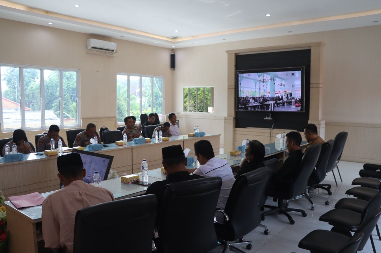 Silaturahmi Perguruan Silat se-Jatim Polres Pasuruan Komitmen Jaga Kamtibmas