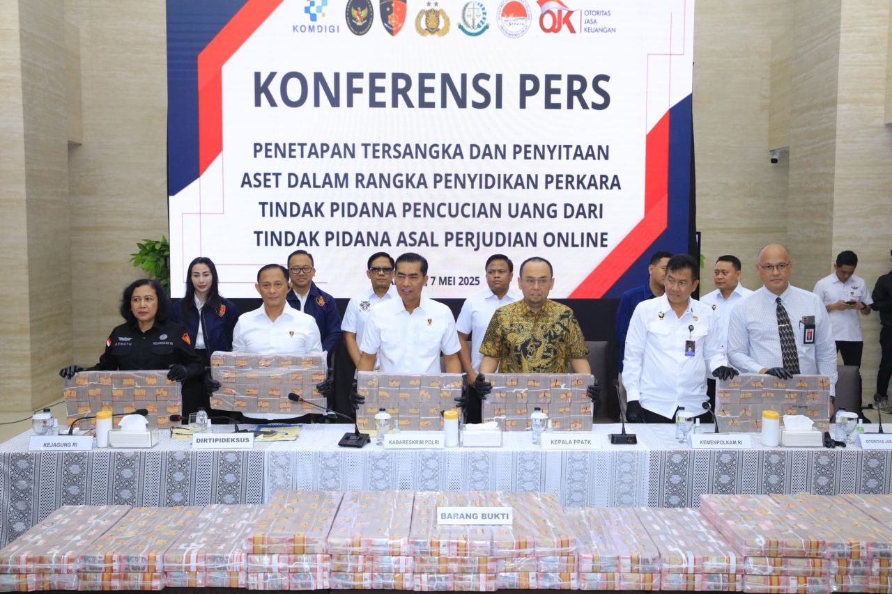 Polri Bongkar Jaringan Judi Online Rp530 Miliar, Dua Tersangka Dijerat UU TPPU