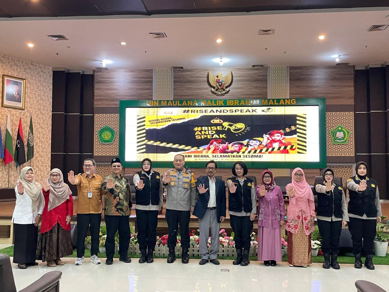 Rise and Speak di UIN Maulana Malik Ibrahim