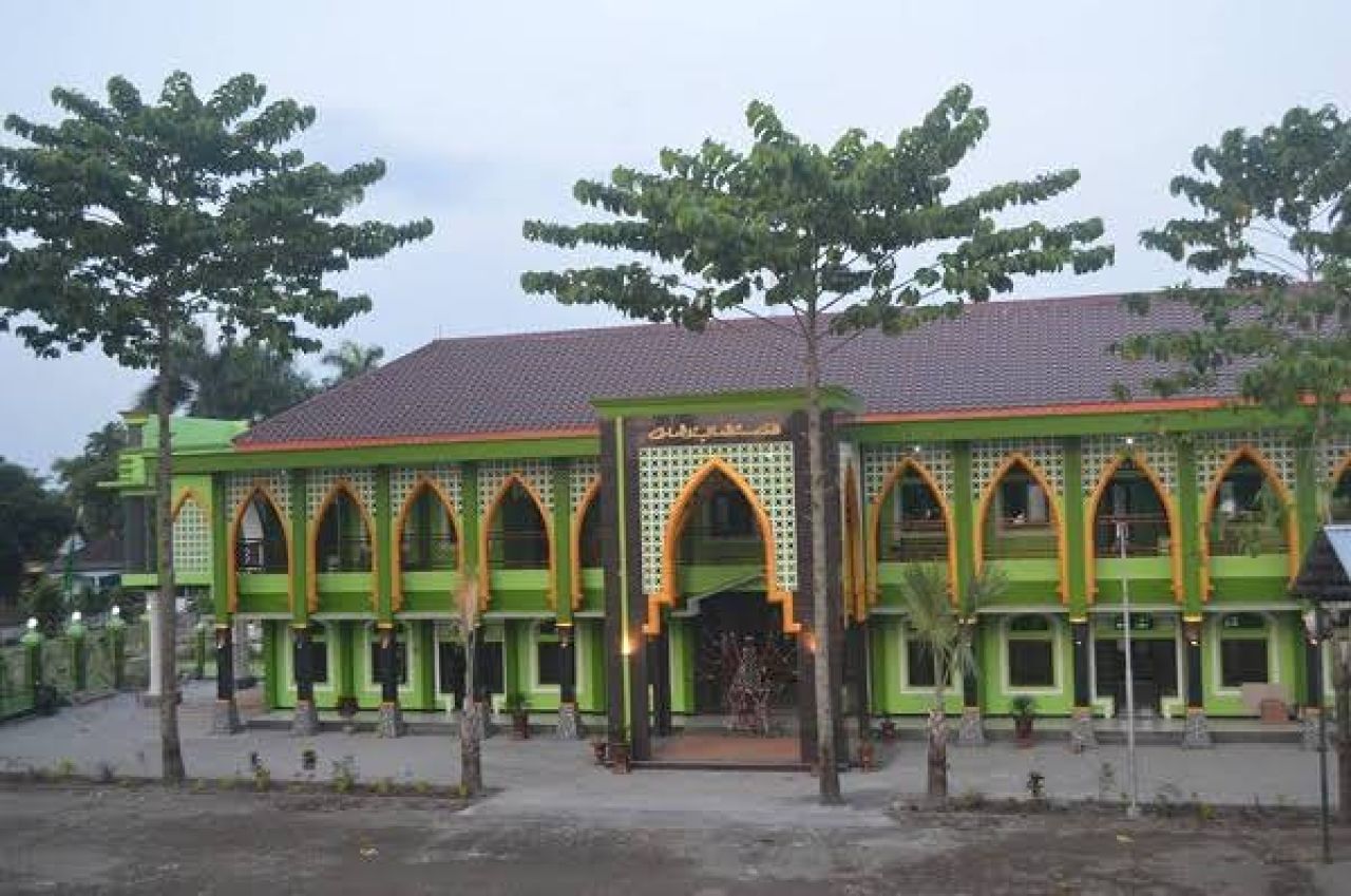 Ilustrasi gedung madrasah