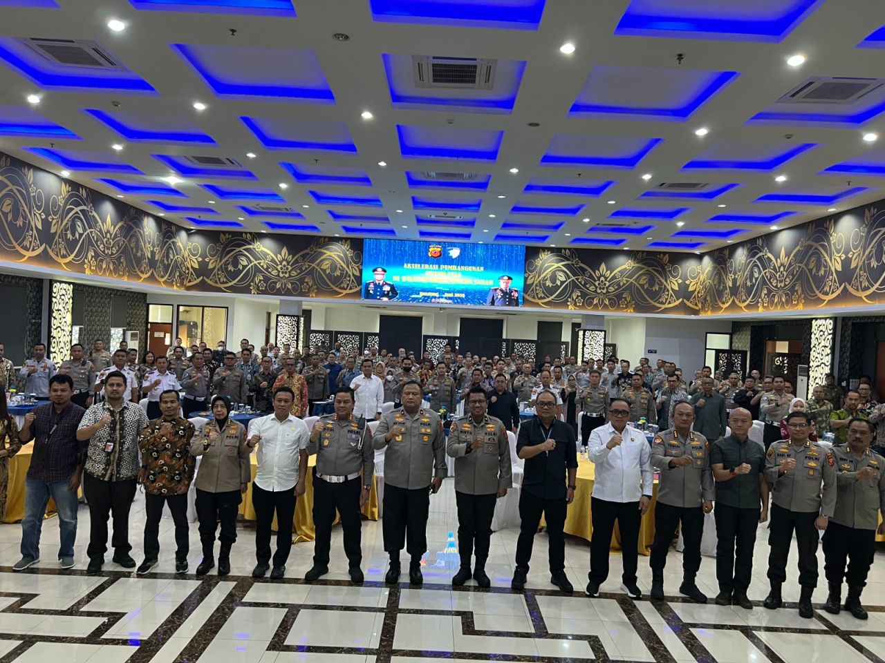 Rapat koordinasi Polda Jabar