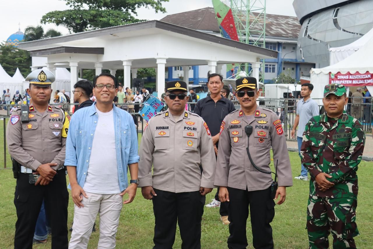Polres Majalengka Kerahkan 99 Personel Amankan Karnaval SCTV