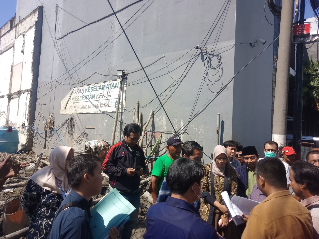 Komisi C tinjau Lokasi Proyek pembangunan PT Biru Semesta Abadi