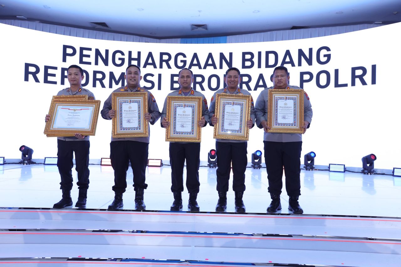 Polres raih penghargaan