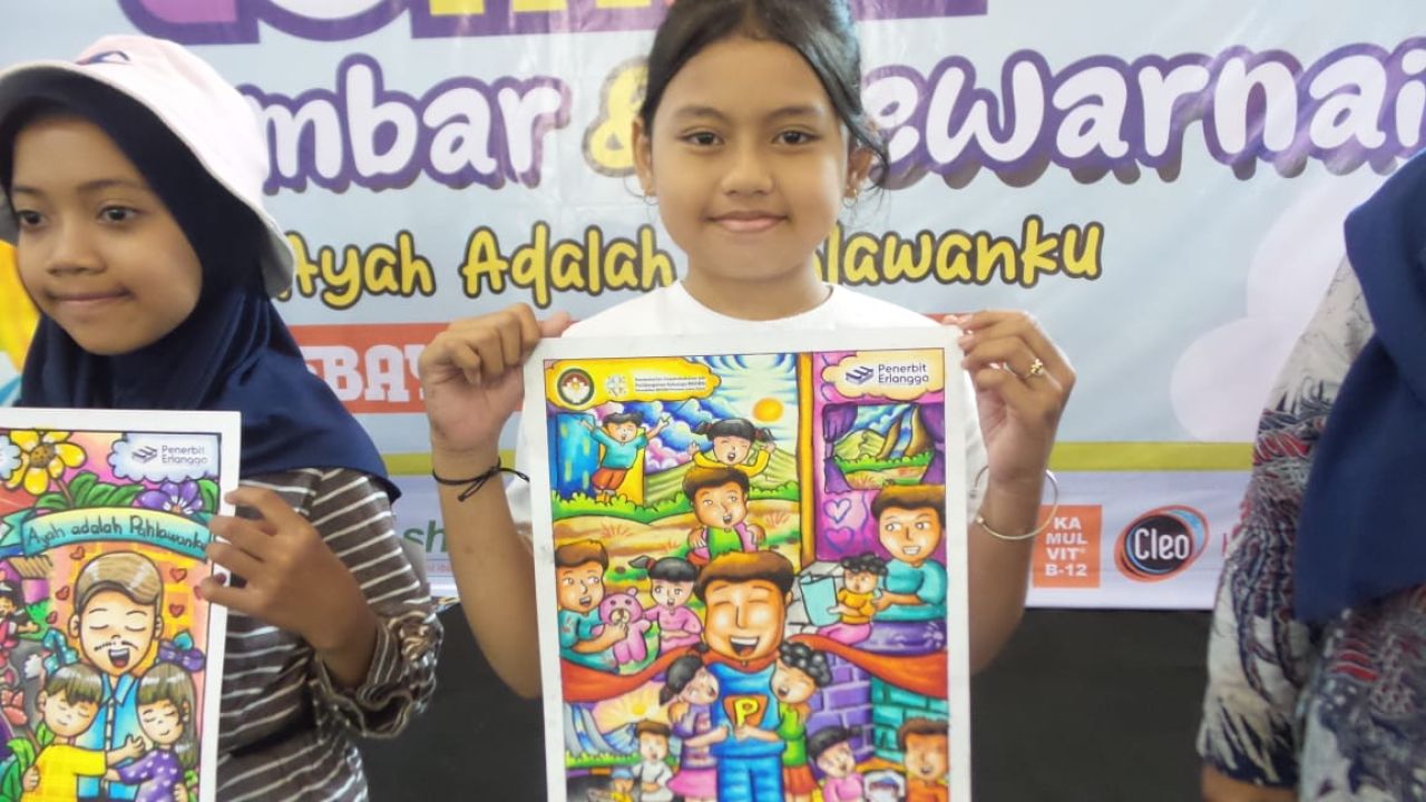 Ini Daftar Pemenang Lomba Menggambar dan Mewarnai BKKBN Jatim