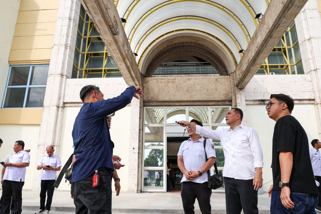 Eri Tinjau Progres Revitalisasi Hi-Tech Mall, Siap Disulap Jadi Markas Komunitas Kreatif Surabaya