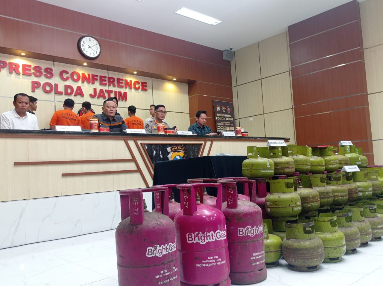 Polda Jatim Bongkar Sindikat Penyelewengan LPG Subsidi, Negara Rugi Rp228 Juta