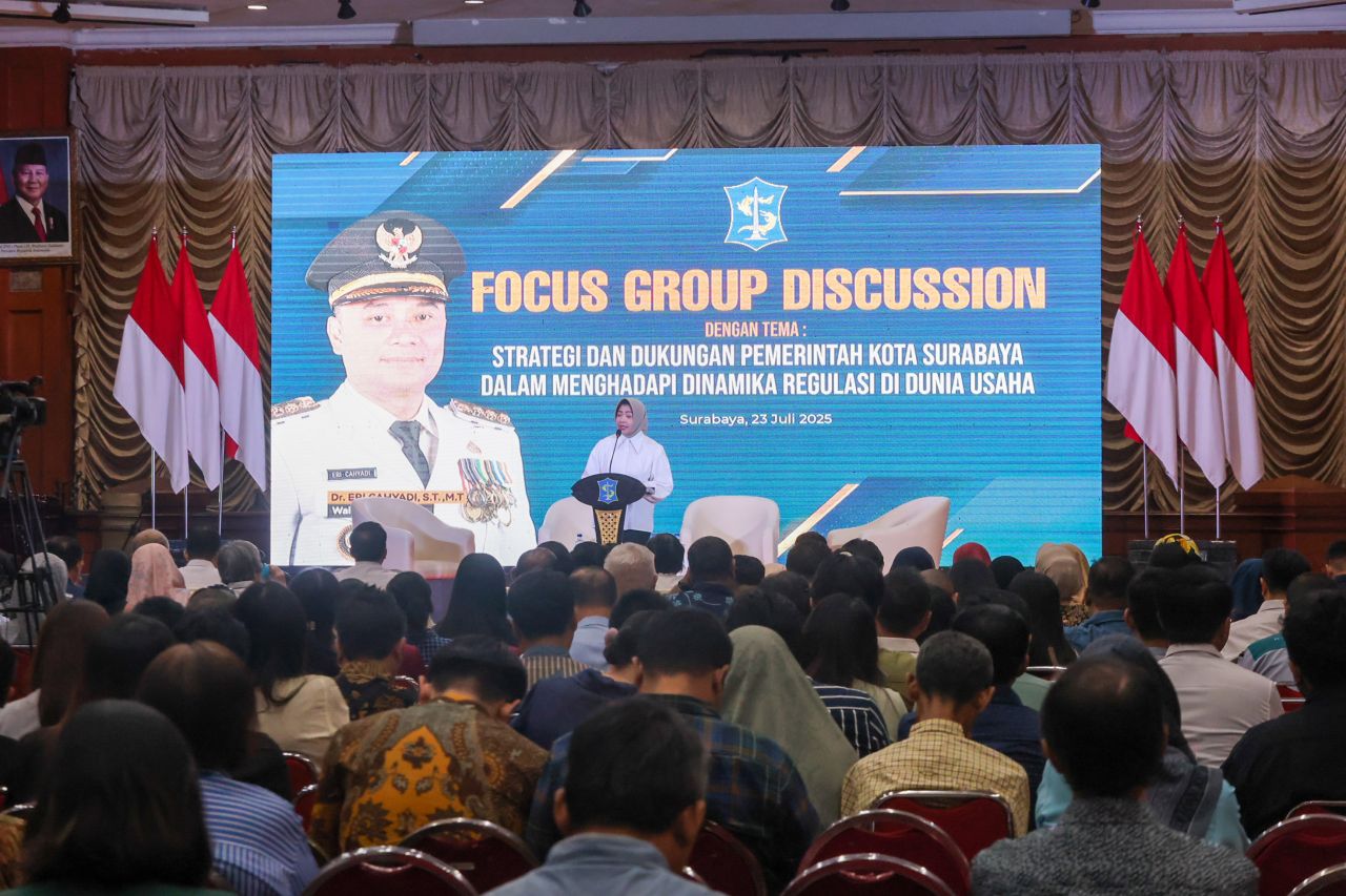 Pemkot Surabaya Dorong Kolaborasi Hadapi Dinamika Regulasi Dunia Usaha