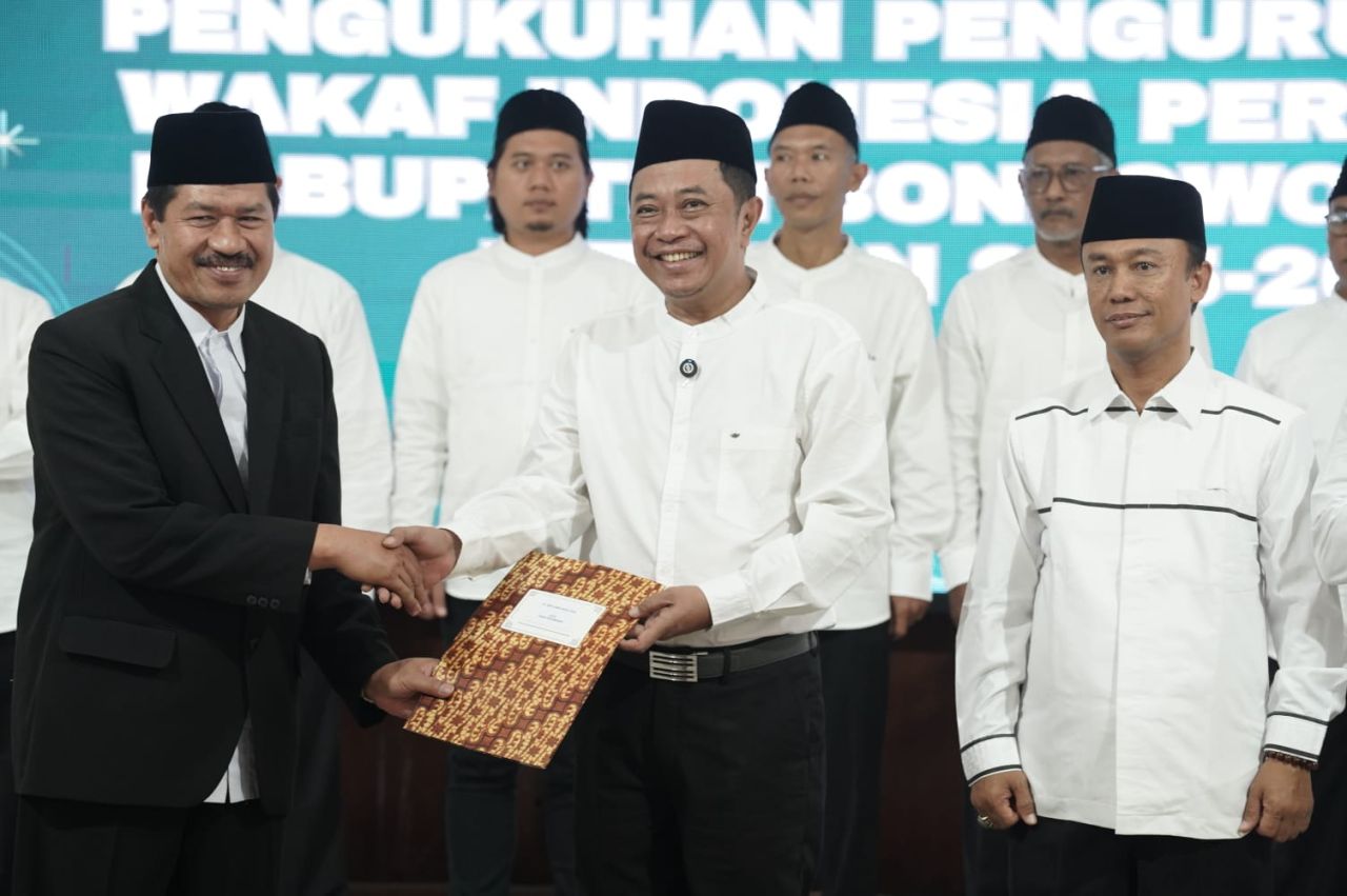 LWP PCNU Gelar Konsolidasi Percepatan Sertifikat Wakaf dan Pengukuhan BWI di Bondowoso