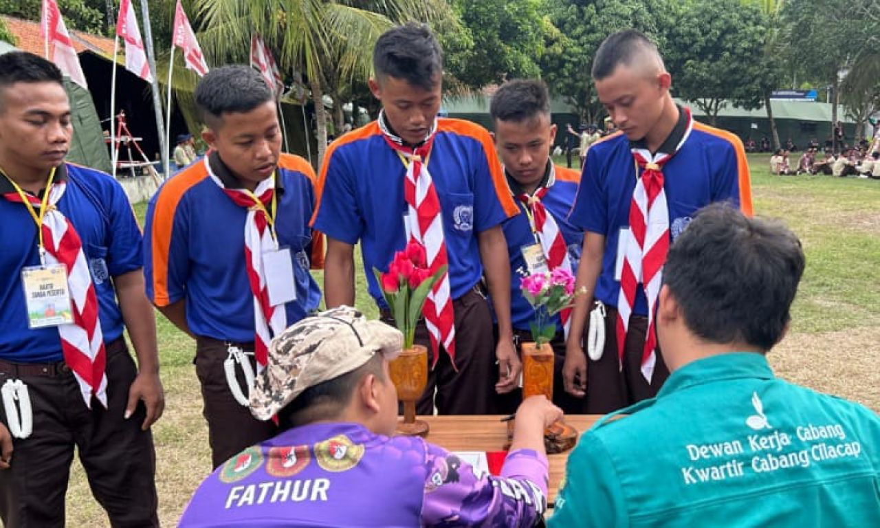 Tangguh Dalam Cobaan, Puluhan WBP Rutan Pemalang ikuti Perkemahan di Nusakambangan