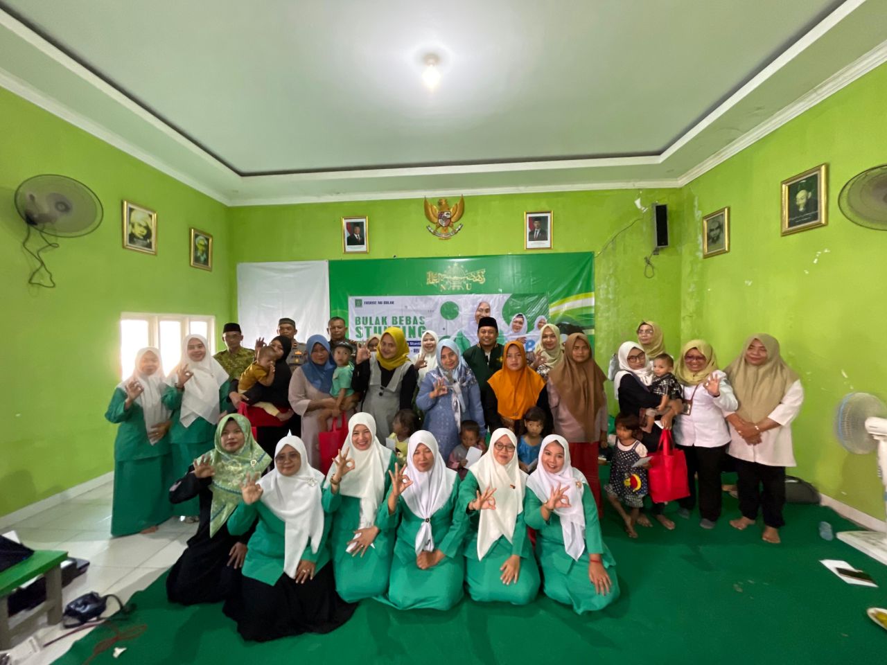 Dari Ibu untuk Negeri: PAC Fatayat NU Bulak Deklarasikan Perang terhadap Stunting