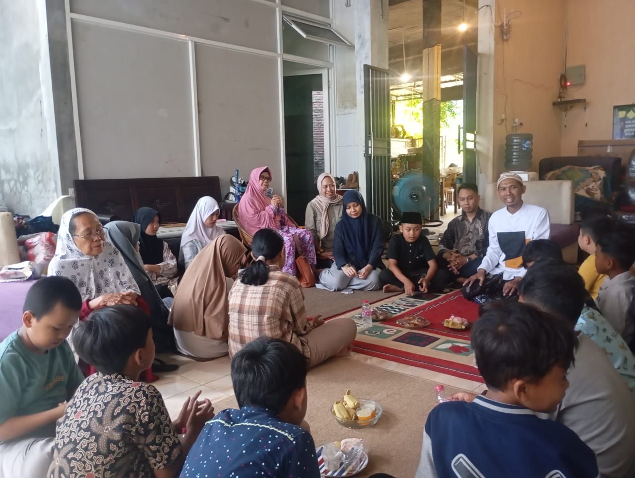 Bergas Aryo Dikhitan, Keluarga Besar Chaniago Syukuran dan Doakan Jadi Anak Sholeh