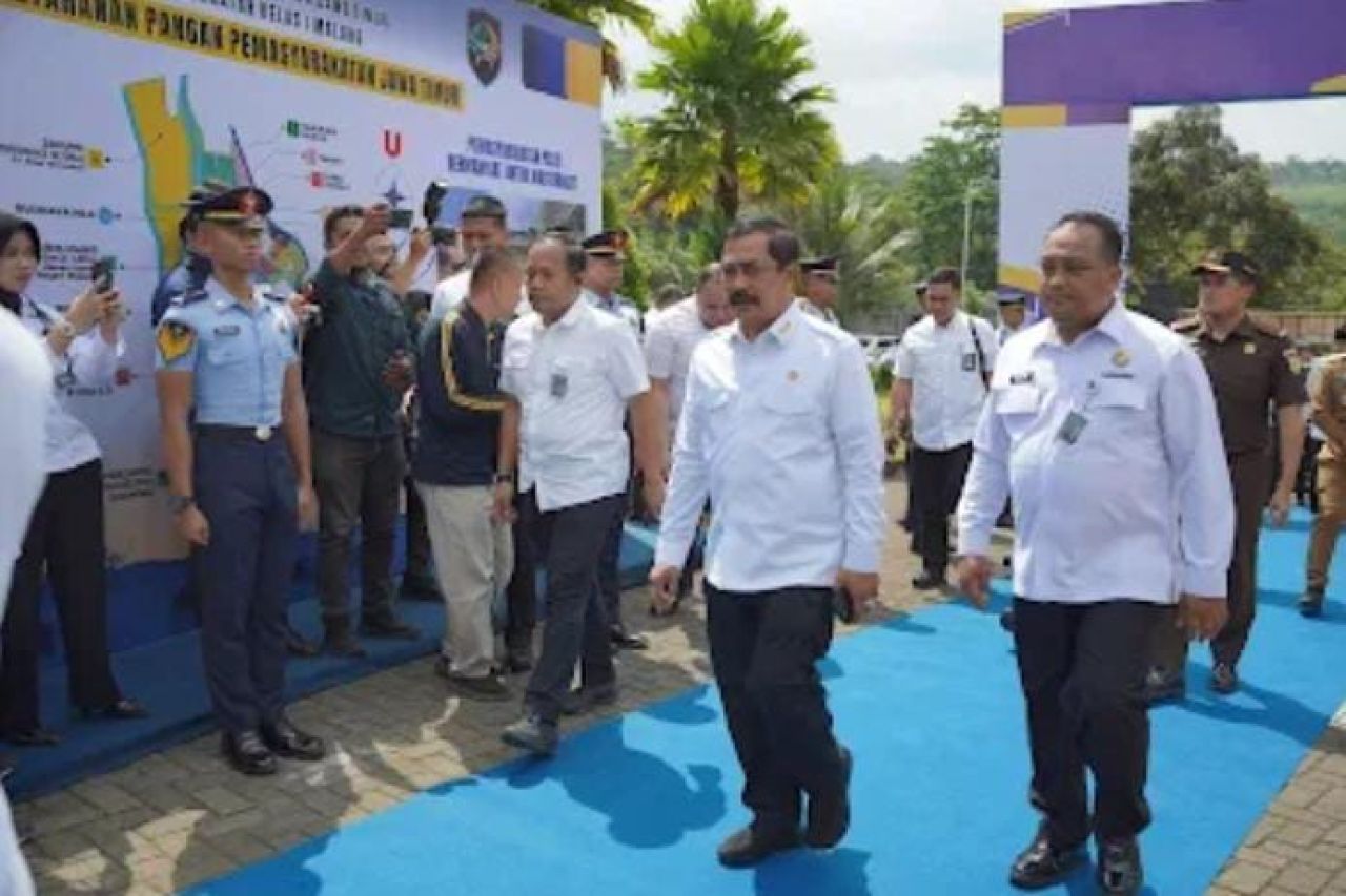 Kunjungan kerja Menteri IMPAS ke SAE L’Sima Ngajum