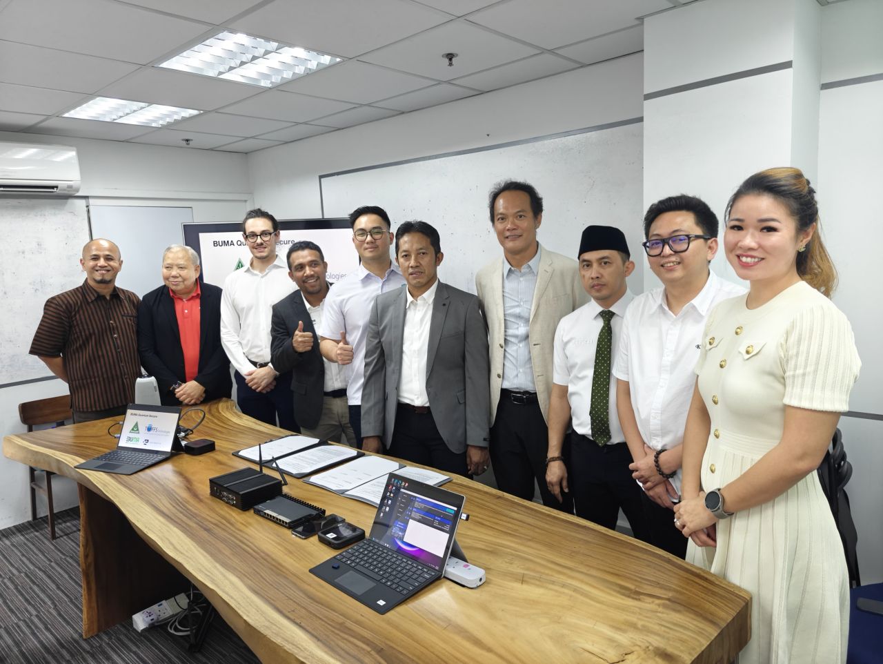 Gandeng Toffs Technologies Singapura, BUMA Luncurkan Platform Keamanan Siber Kuantum “BUMA Quantum Secure”