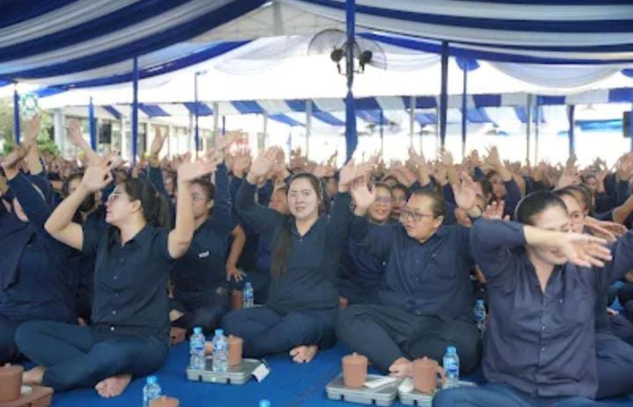 Tanpa Kursi dan Pembeda, Menteri Imigrasi & Pemasyarakatan Duduk Bareng WBP LPP Malang