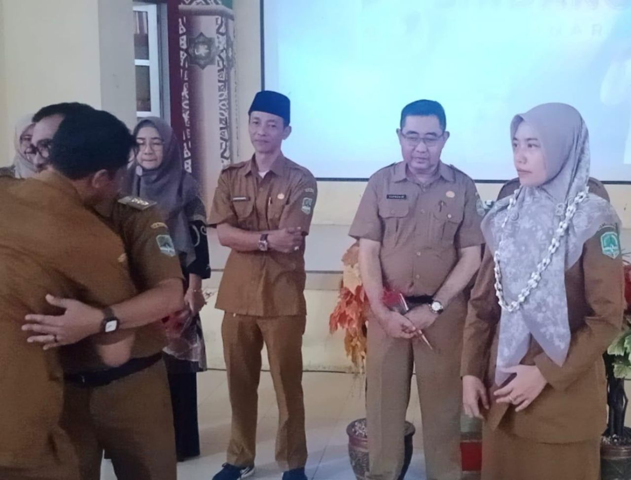 Pisah sambut Camat Sindang