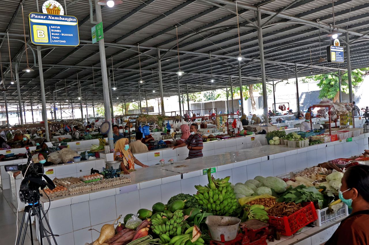 Pasar Nambangan Raih Sertifikat SNI, Jadi Contoh "Pasar Sehat" di Surabaya