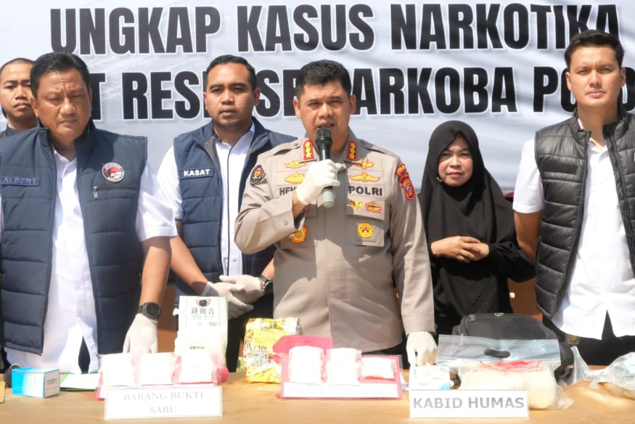 Polda ungkap jaringan narkoba