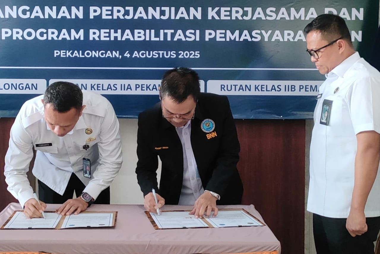 Kerjasama Rutan Pemalang dengan BNNK Batang untuk rehabilitasi warga binaan