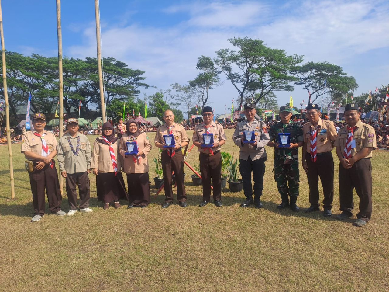 Polsek Majalengka Kota Diganjar Penghargaan atas Dukungan di Jambore Ranting 2025