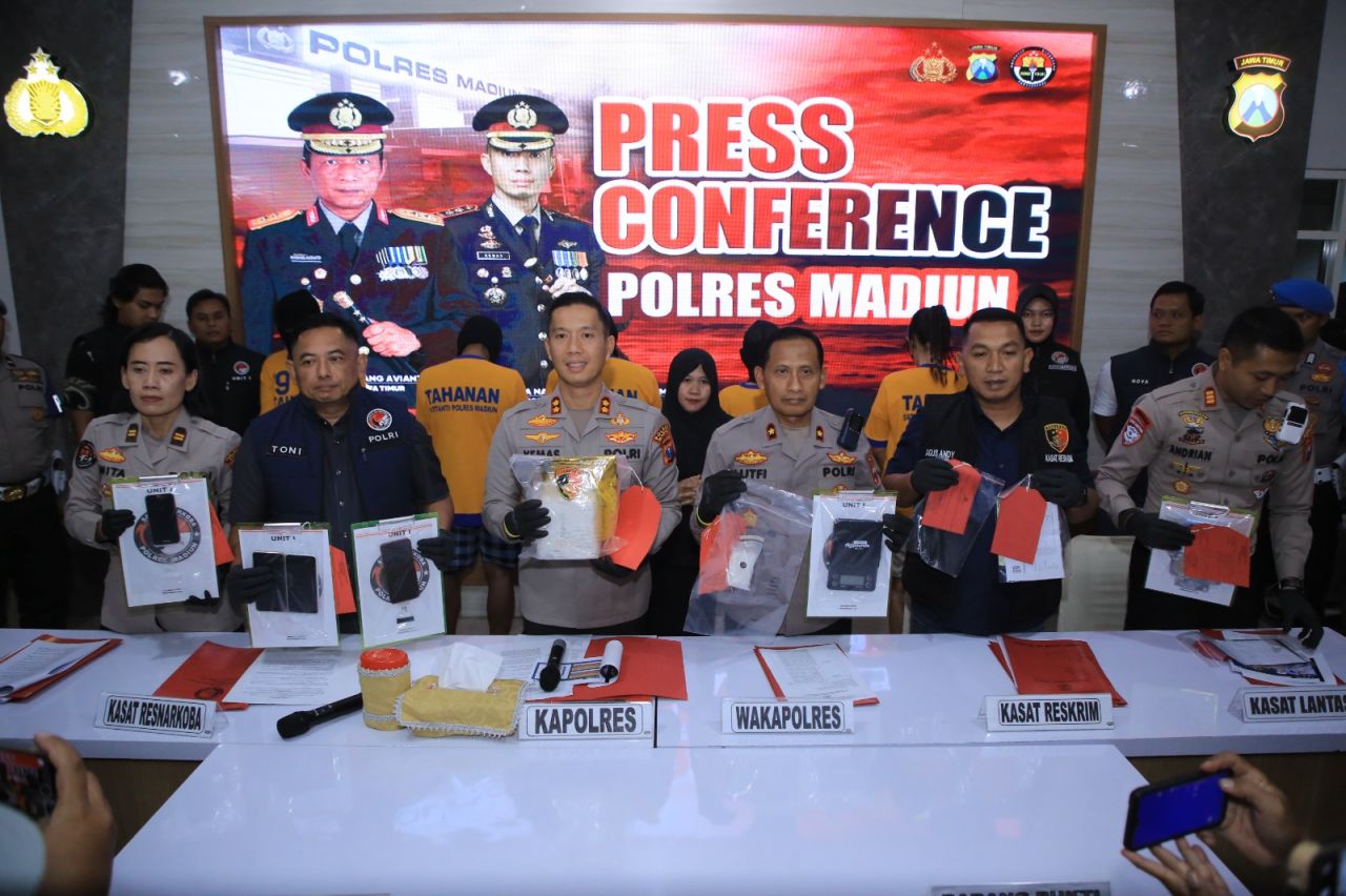 Polres Madiun ungkap kasus jaringan narkoba