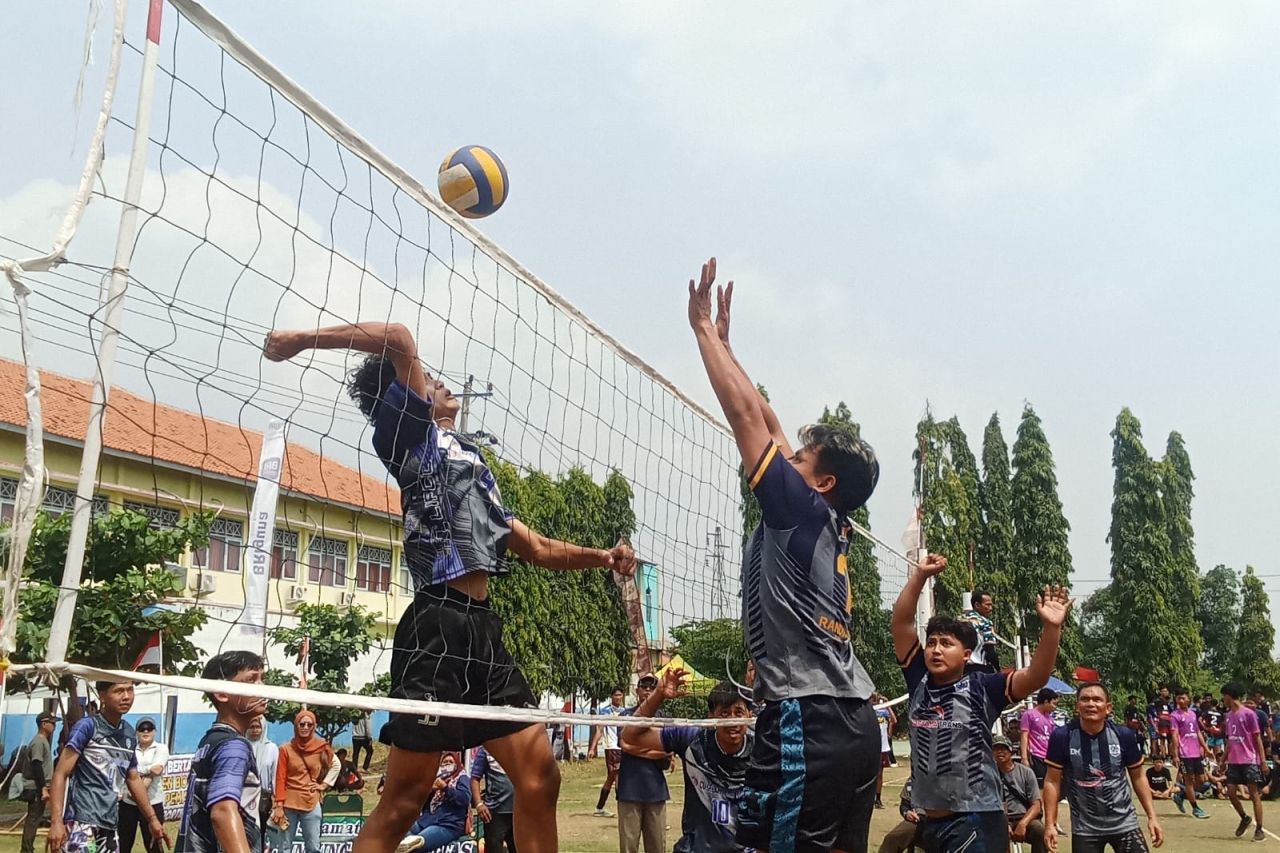 Turnamen Bola Voli Dandim Cup 2025 Meriahkan HUT ke-80 RI di Pemalang