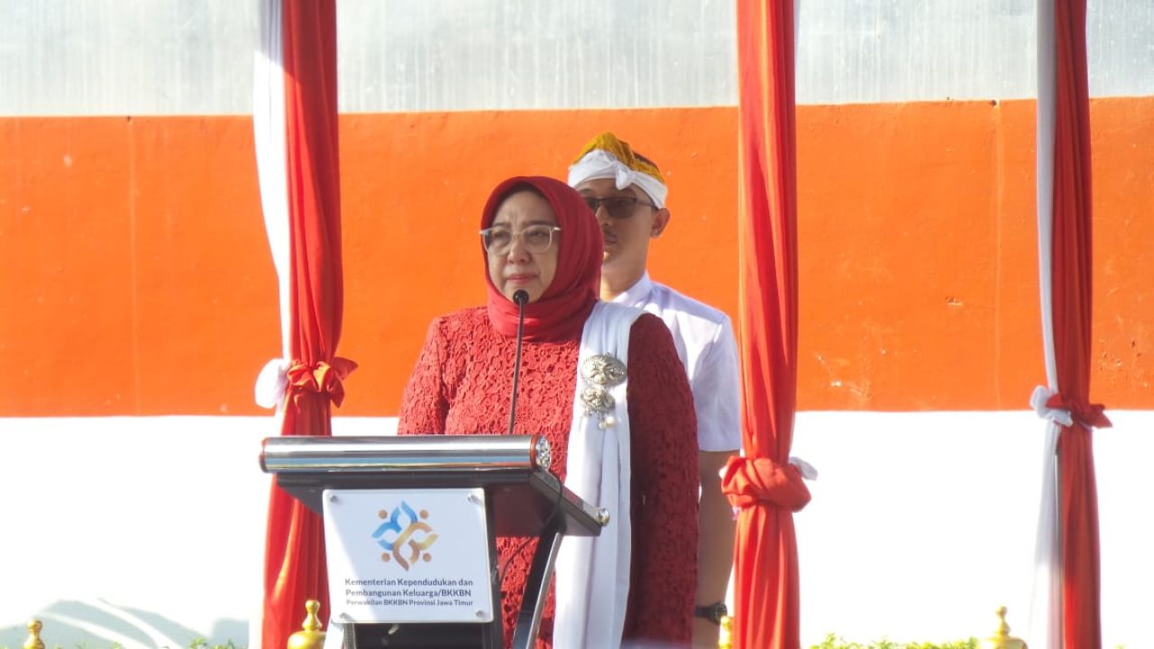 BKKBN Jatim Gelar Upacara HUT RI ke-80, Tekankan Program Peningkatan SDM