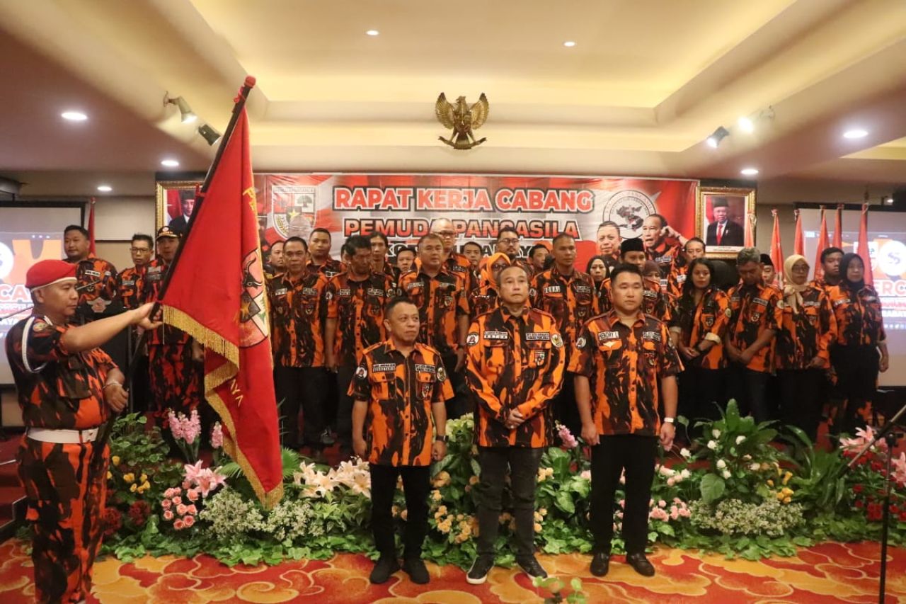 Jajaran Pengurus Majelis Pimpinan Cabang (MPC) Pemuda Pancasila Kota Surabaya